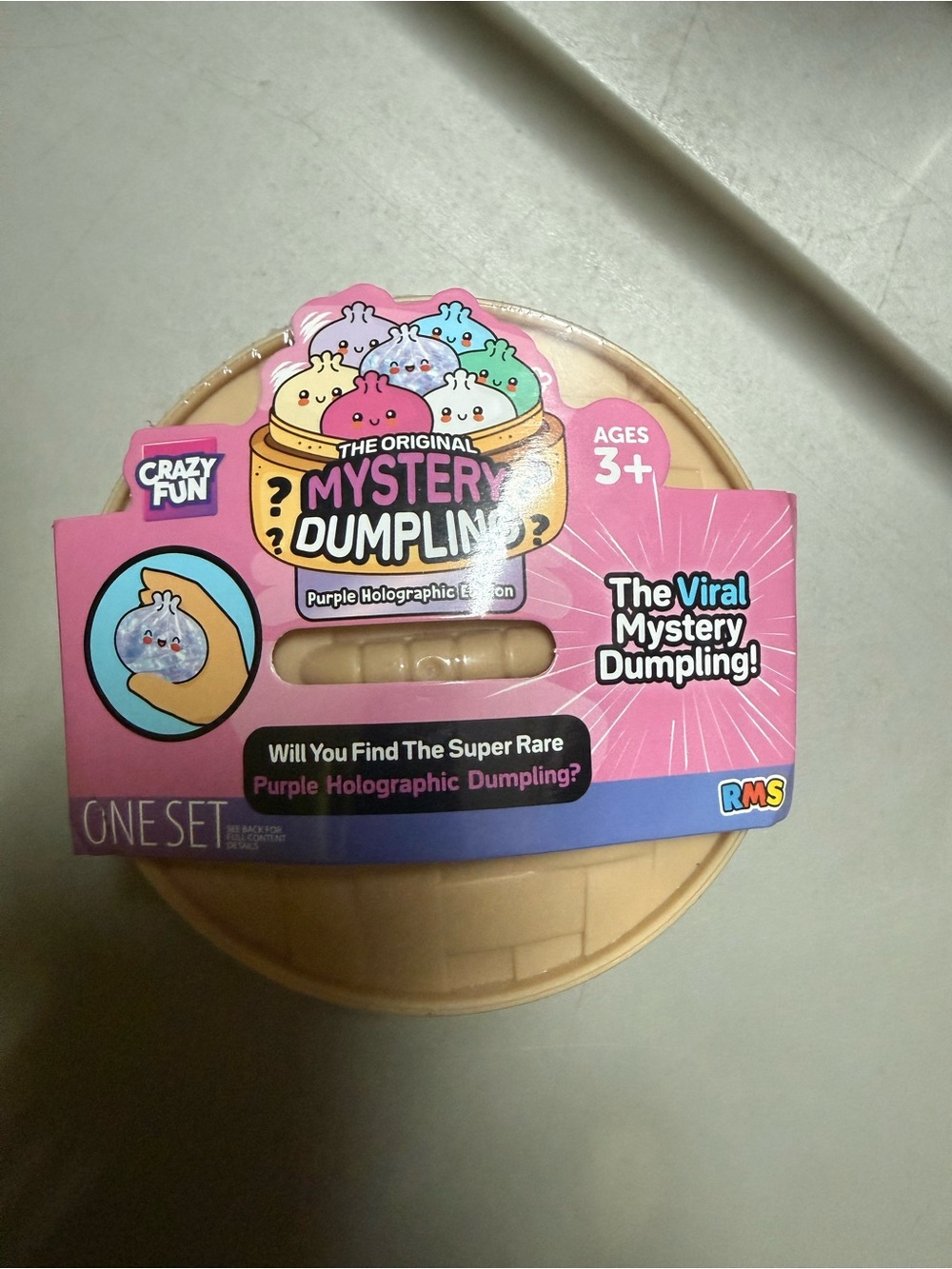 NEW RMS The Original Mystery Dumpling - Pink Purple Holographic Edition
